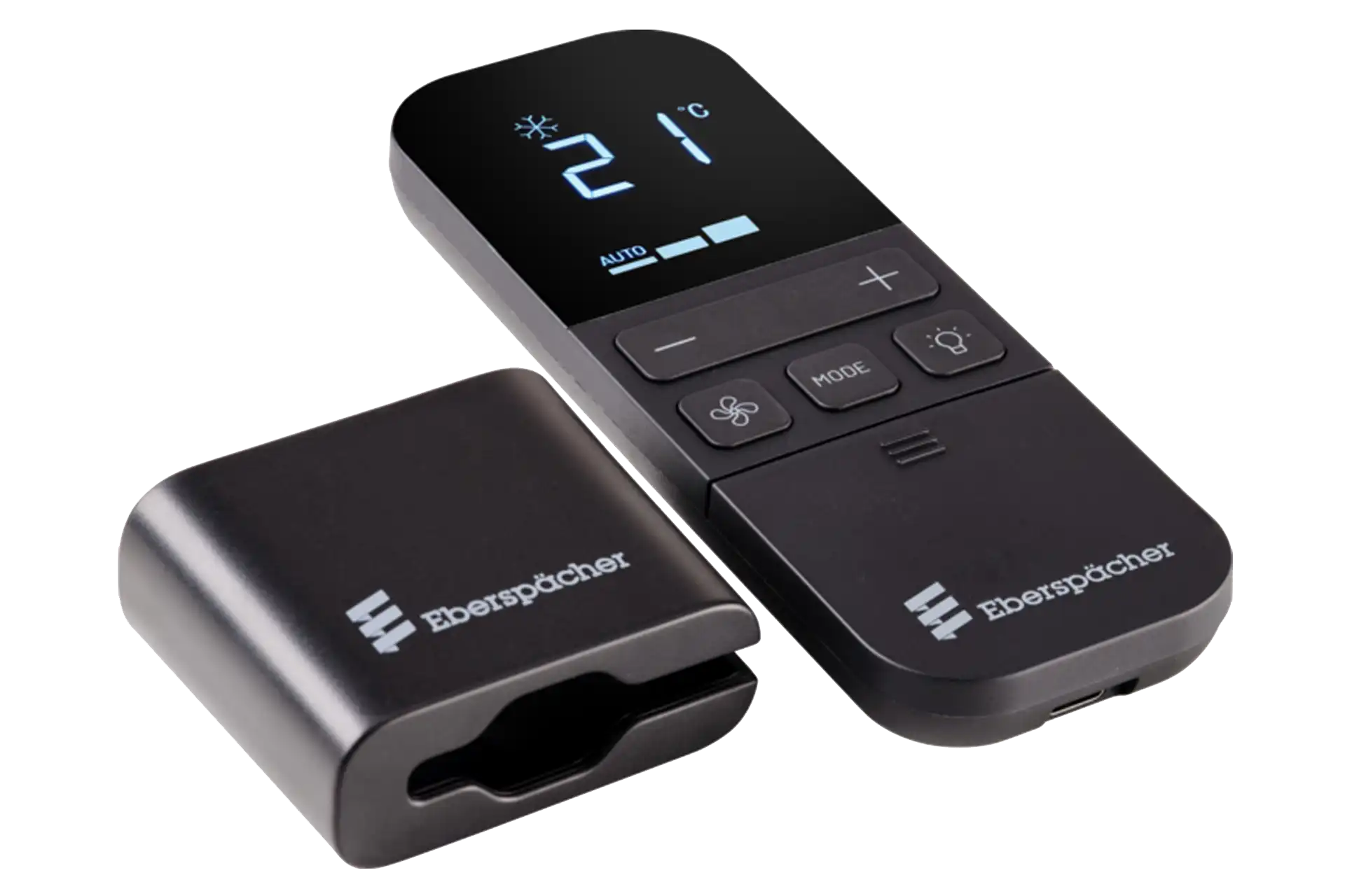 Bedienungsteil und Steuerung für Eberspächer Breezonic Performance HP230V 2,5 kW Dachklimaanlage komfortable und intuitive Bedienung effiziente Fahrzeugklimatisierung fachgerechter Einbau bei DÖRFELT DIE WERKSTATT in Zwickau hochwertige Klimasystem Lösung
