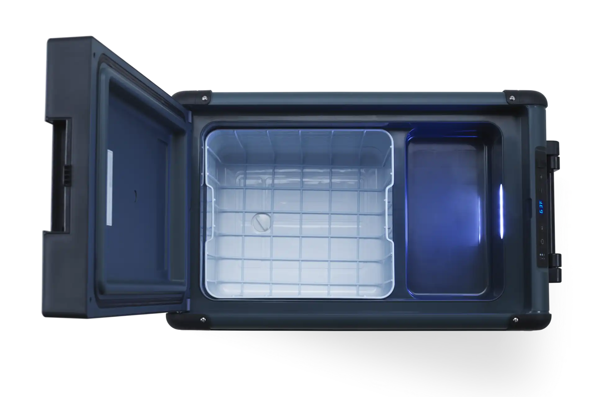 DÖRFELT - DIE WERKSTATT Zwickau bietet Dometic CFX2 57 Kompressorkühlbox 57 Liter Volumen 12 24 Volt oder Steckdose mit digitalem Display ideal für Wohnmobil Caravan Camping