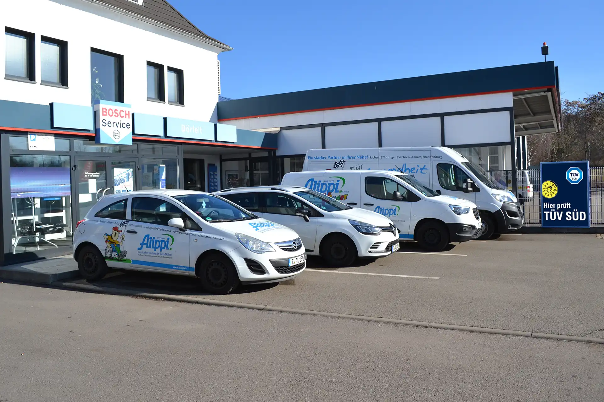 Fuhrparkmanagement Zwickau, Flottenservice Zwickau, Fahrzeugwartung, Fahrzeugreparatur, Alippi Service, in Zwickau Dörfelt - die Werkstatt