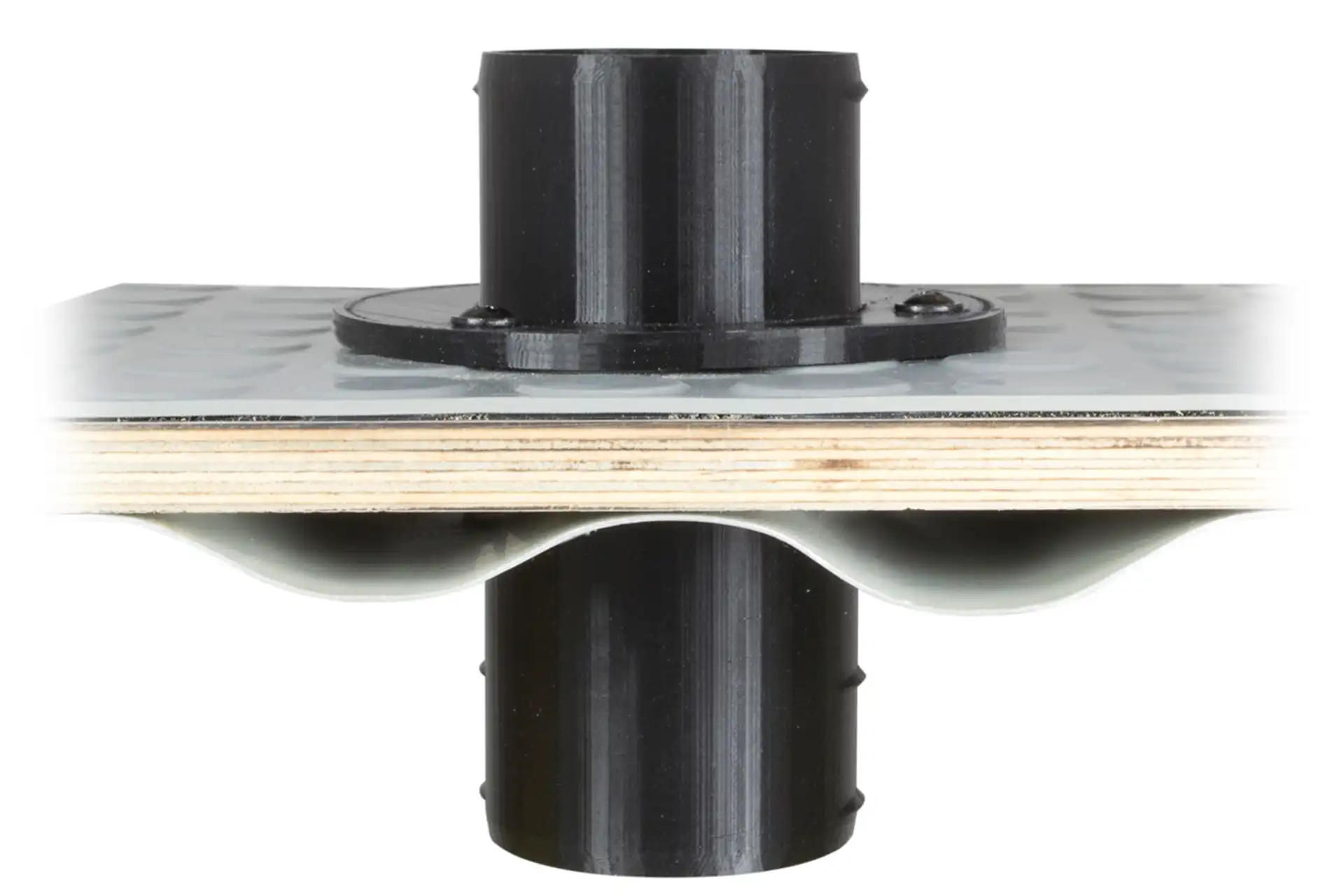 DÖRFELT - DIE WERKSTATT Warmluftdurchführung durch Boden und Wand Luftschlauch Luftheizung Unterflurmontage für Transporter LKW Wohnmobil Camper Einbaulösung Nachrüsten