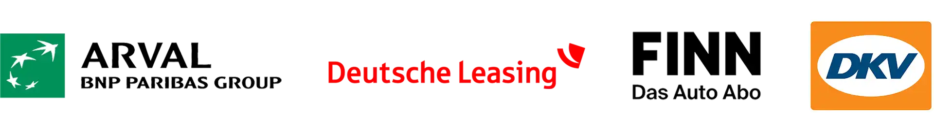 Als zuverlässiger Werkstattpartner betreuen wir bestehende Flottensystemverträge namhafter Leasinggesellschaften wie ARVAL Deutschland GmbH, FINN Auto, Deutsche Leasing Fleet GmbH und DKV.